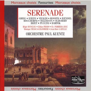 Sérénade : De Vivaldi à Bartok - Orchestre Paul Kuentz
