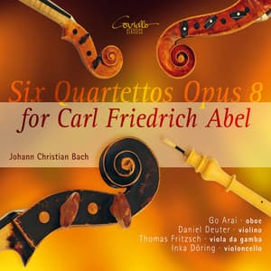 Johann Christian Bach: Six quartettos for Carl Friedrich Abel - Johann Christian Bach