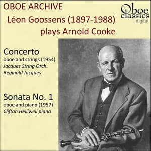 Léon Goossens plays Arnold Cooke - Arnold Cooke