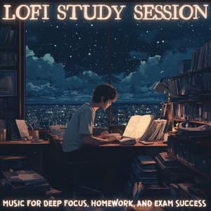 LoFi Study Session – Music for Deep Focus, Homework, and Exam Success - Lo-Fi Serenity
