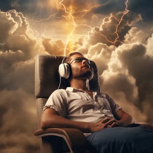 Thunder Relaxation: Soft Storm Echoes - Daily Calm