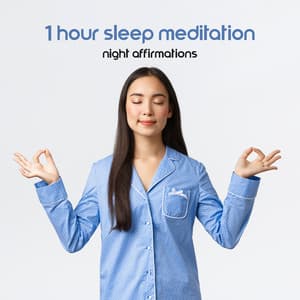 1 Hour Sleep Meditation: Night Affirmations, Deeply Sleep, Calm Music for Stress Relief - Beautiful Deep Sleep Music Universe