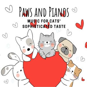 Paws and Pianos: Music for Cats' Sophisticated Taste - Zen Minds