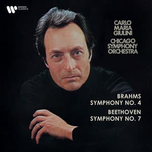 Brahms: Symphony No. 4, Op. 98 - Beethoven: Symphony No. 7, Op. 92 - Carlo Maria Giulini