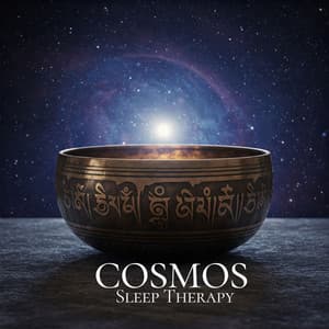 Cosmos Sleep Therapy: Crystal Singing Bowls for Tibetan Calmness and Harmony - Trouble Sleeping Music Universe