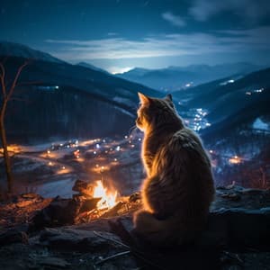 Purring by the Fire: Relaxing Sounds for Cats - Feel The Power Channel