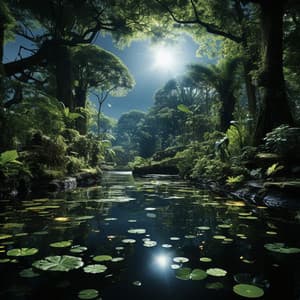 Noche Estrellada En El Lago: Canciones De Cuna Del Río Para La Noche - Hermosos sonidos de la naturaleza