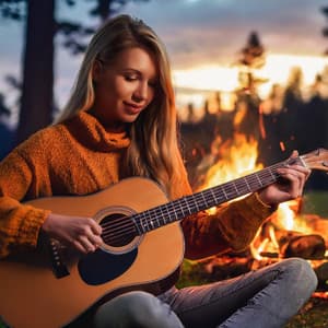 Firelight Relaxation Vibes: Guitar Sounds for Unwinding - Guitar Tango Trio