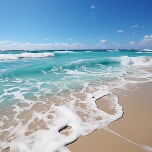 Mareas Oceánicas Pacíficas: Música Relajante Del Océano - Etiqueta de la naturaleza