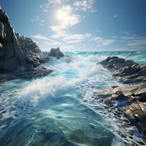 Sleep's Embrace: Ocean Meditation Gentle Rhythms - Easy Listening Instrumental Music