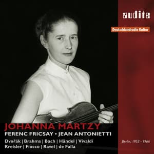 Portrait Johanna Martzy - Johanna Martzy