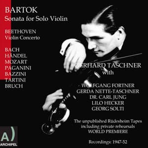 Bartok, Bach & Others: Works for Violin - Gerhard Taschner