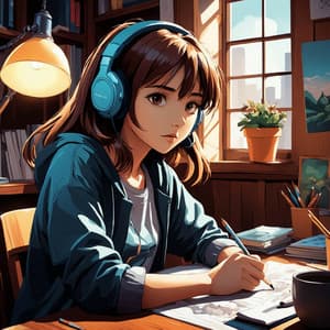 Caffeine & Notebooks: Lo-Fi Beats for Exam Prep - Lofi Hip-Hop Beats
