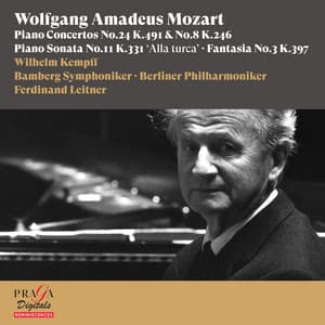 Wolfgang Amadeus Mozart: Piano Concertos Nos. 8 & 24, Piano Sonata No. 11, Fantasia No. 3 - Wolfgang Amadeus Mozart