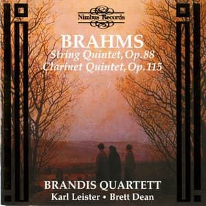 Brahms: String & Clarinet Quintet - Johannes Brahms