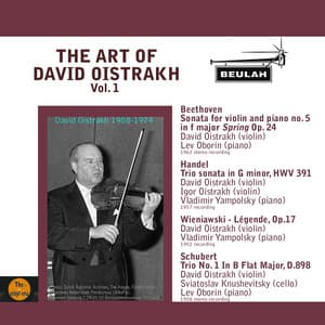 The Art of David Oistrakh, Vol. 1 - David Oistrakh