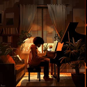 Valle Encantado: Fantasía De Piano - Fondo de jazz de piano con clase