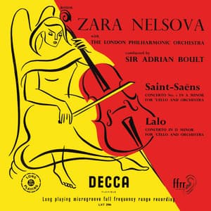 Saint-Saëns: Cello Concerto No. 1; Lalo: Cello Concerto - Zara Nelsova