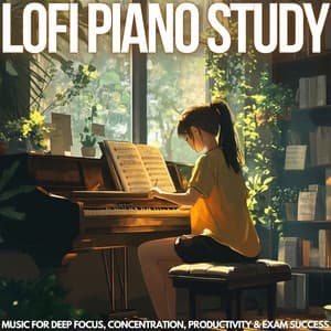 LoFi Piano Study – Music for Deep Focus, Concentration, Productivity & Exam Success - LO-FI BEATS