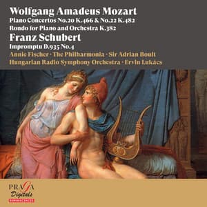 Wolfgang Amadeus Mozart: Piano Concertos Nos. 20 & 22, Rondo, K. 382 - Franz Schubert: Impromptu, D. 935 No. 4 - Wolfgang Amadeus Mozart