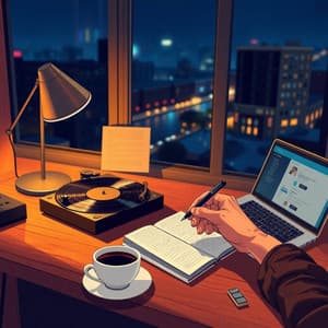 Lo-Fi Jazzy Productivity - LO-FI BEATS