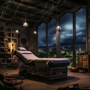 Thunder Caress: Soothing Spa Melody - Zen Hanami