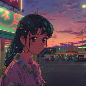Tranquil Twilight: LOFI CHILL NIGHTS - Chill on Moon