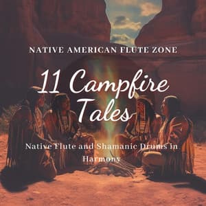 11 Campfire Tales: Native Flute and Shamanic Drums in Harmony - Native American Flute Zone