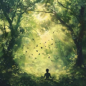 Binaural Meditation Chorus: Birds in Harmony - 92 96 Hz - PowerThoughts Meditation Club