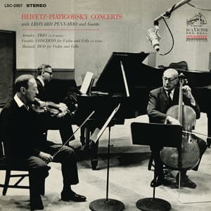 Arensky: Piano Trio No. 1 in D Minor & Vivaldi: Concerto in B-Flat Major & Martinu: Duo for Violin and Cello No. 1 - Gregor Piatigorsky