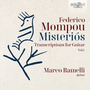Mompou: Misteriós, Transcriptions for Guitar, Vol. 1 - Federico Mompou