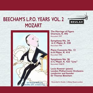 Beecham's L. P. O. Years, Vol. 2: Mozart - Wolfgang Amadeus Mozart