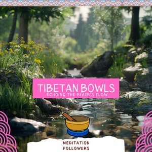 Tibetan Bowls Echoing the River's Flow - Meditation Followers