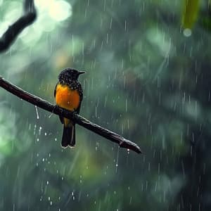 Tranquil Nature Relaxation: Binaural Rain and Birds - Nature's Noise