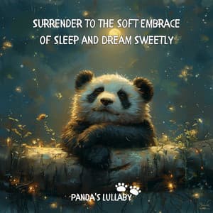 Surrender to the Soft Embrace of Sleep and Dream Sweetly - Panda's Lullaby