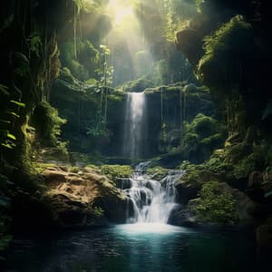 Pet's Peaceful Waterfall: Soothing Soundscape - Pet Time Music