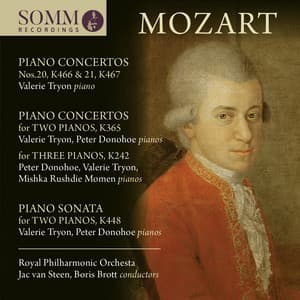 Mozart: Piano Concertos, K. 242, 365, 466 & 467 - Wolfgang Amadeus Mozart