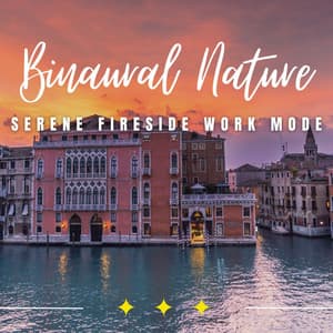 Fireside Productivity: Binaural Work Flames - Music for Work