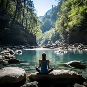 Stream Meditation: Tranquil Waters Serenity - Isochronic Tones Brainwave Entrainment