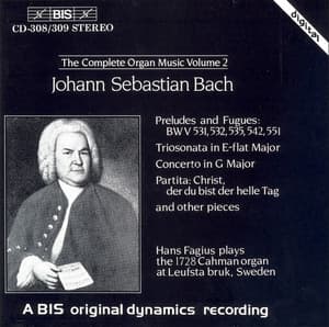 Bach, J.S.: Organ Music , Vol. 2 - Johann Sebastian Bach