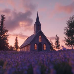 Chapel in Bloom - Lofi Prayers of the Lavender Fields - LOFI Worship