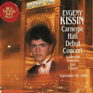 Evgeny Kissin at Carnegie Hall, New York City, September 30, 1990 - Evgeny Kissin
