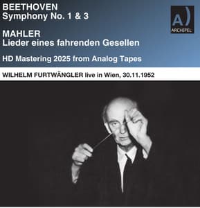 Furtwängler in Vienna Beethoven / Mahler complete concerto 30.11.1952 - Wilhelm Furtwängler