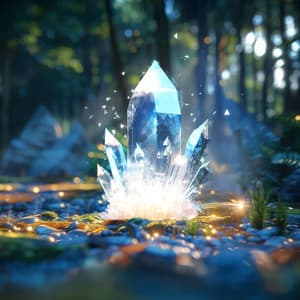 Forest of Glass & Crystal Harp for Grounding - Lisa Enney