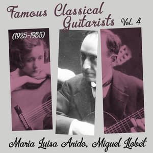 Famous Classical Guitarists, Vol. 4 - Miguel Llobet Solés