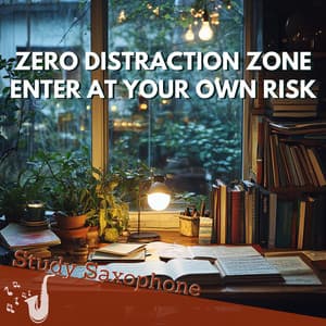 Zero Distraction Zone: Enter at Your Own Risk - Study Saxophone