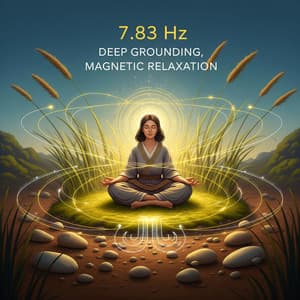 7.83 Hz Deep Grounding, Magnetic Relaxation - Reiki Healing Zone