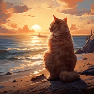 Arroyo Binaural De Gatos: Melodías Suaves De Agua - Zona de música de gatos