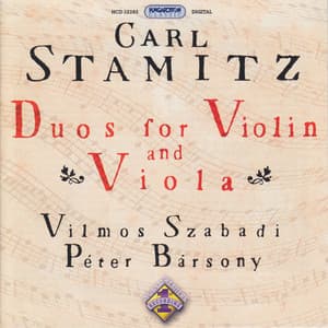 Stamitz, C.: Duos for Violin and Viola, Vol. 1 - Carl Stamitz