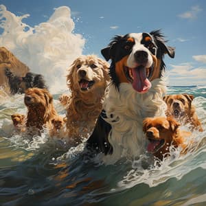 Melodías Tranquilas Junto Al Agua: Música Para El Mejor Amigo Del Hombre - Ecos Débiles